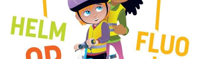 Verkeersactie ‘helm op, fluo top!’