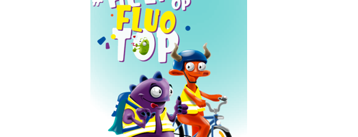 Helm op, fluo top!