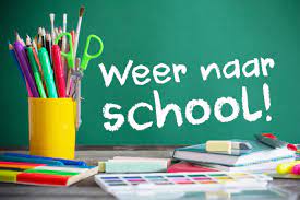 Eerste schooldag! Welkom terug!