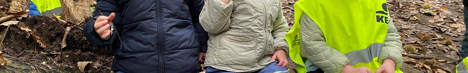 Met de kleuters naar het bos