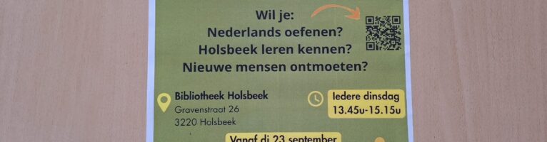 Oefen je Nederlands in Holsbeek!