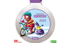 Zilveren medaille voor verkeersveiligheid!