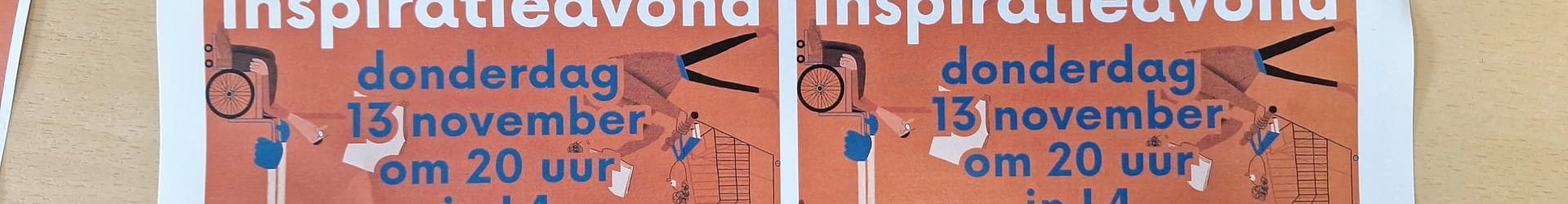 INSPIRATIEAVOND VOORLEZEN – DO 13/11/2025 – 20 uur