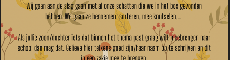 K2 themabriefje (13/10-17/10)