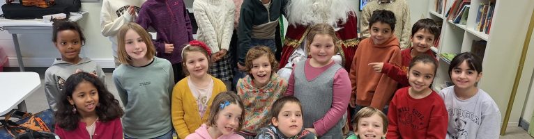 L3 krijgt bezoek van de sint!