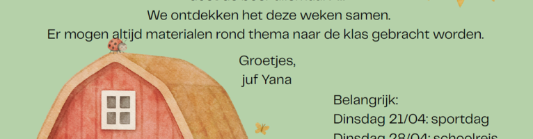 K2 themabriefje (20/4 – 30/4)