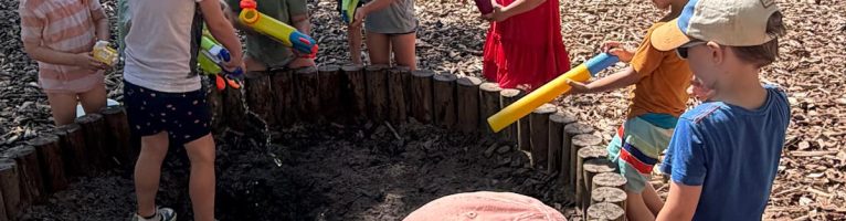 Kleuters: waterpret